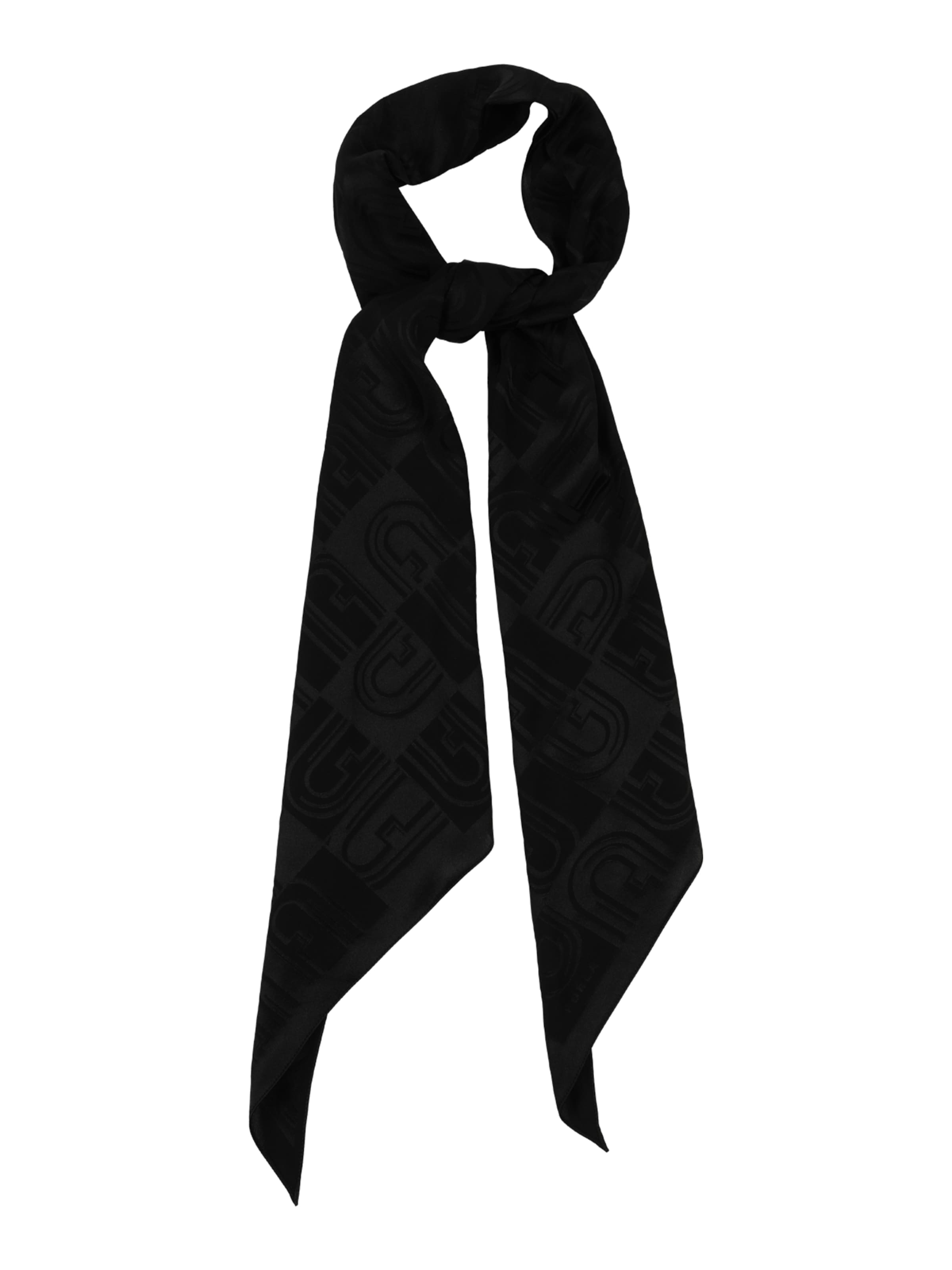 FURLA Tørklæde 'FIONA' i sort: forside