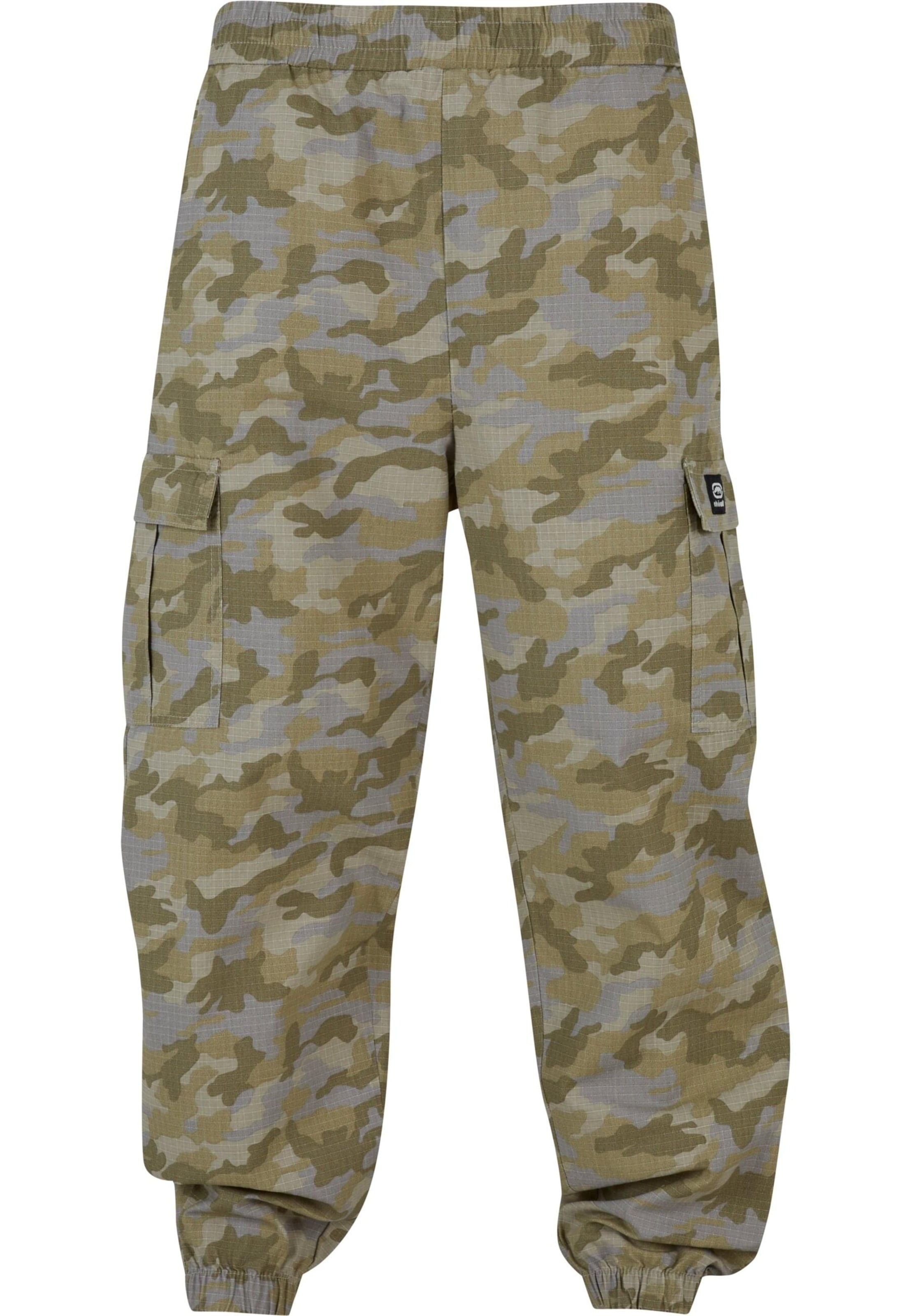 Ecko Unlimited Tapered Cargo Pants 'Richmond' in Green: front