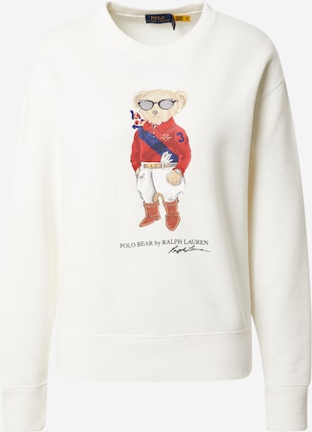 Polo Ralph Lauren - Sweatshirt em bege: frente