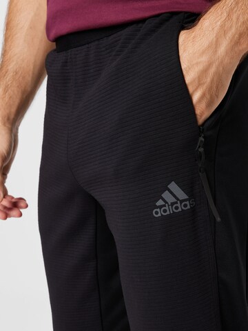 ADIDAS SPORTSWEAR Regular Workout Pants in Black