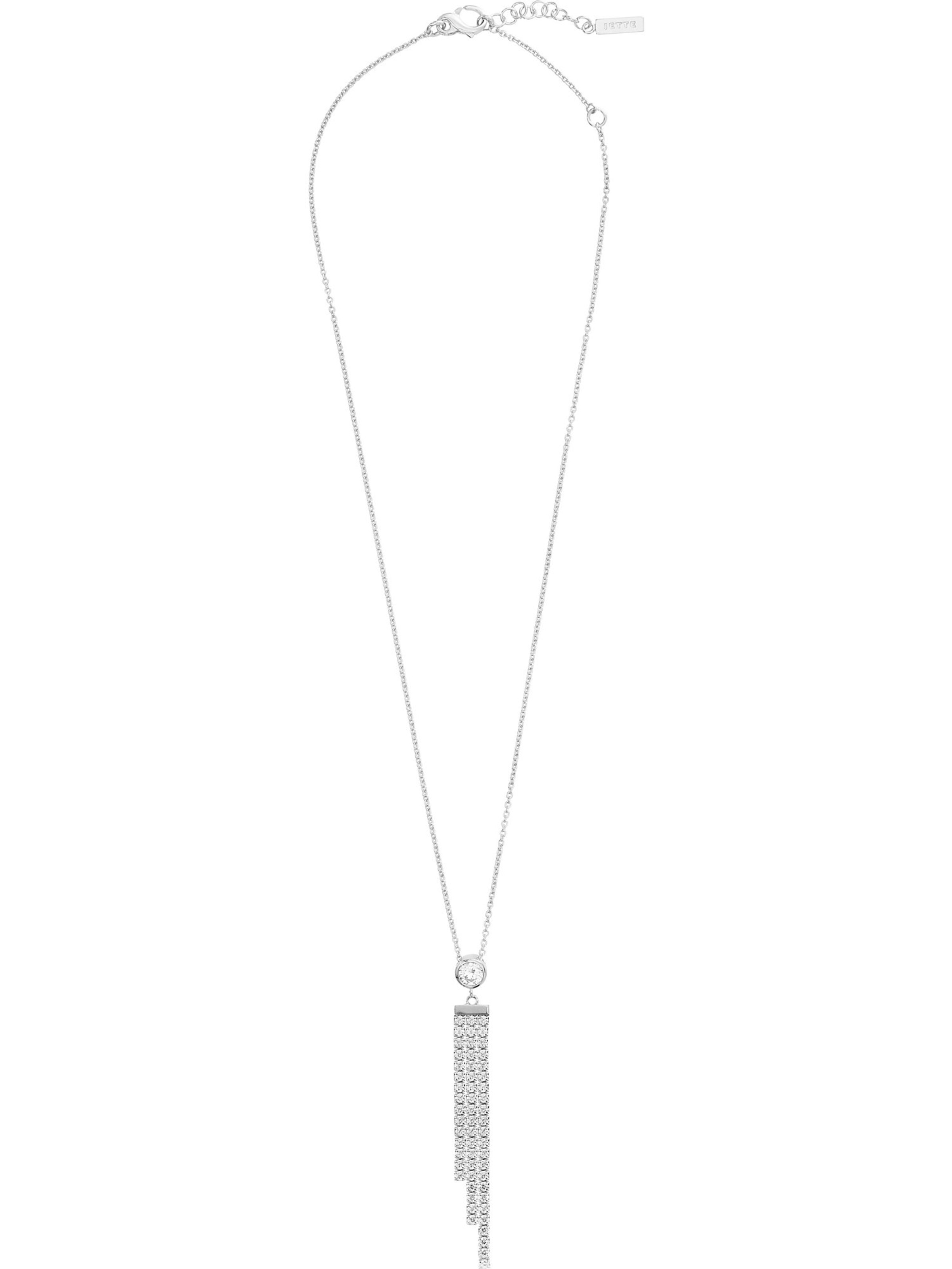 JETTE Necklace in Silver: front