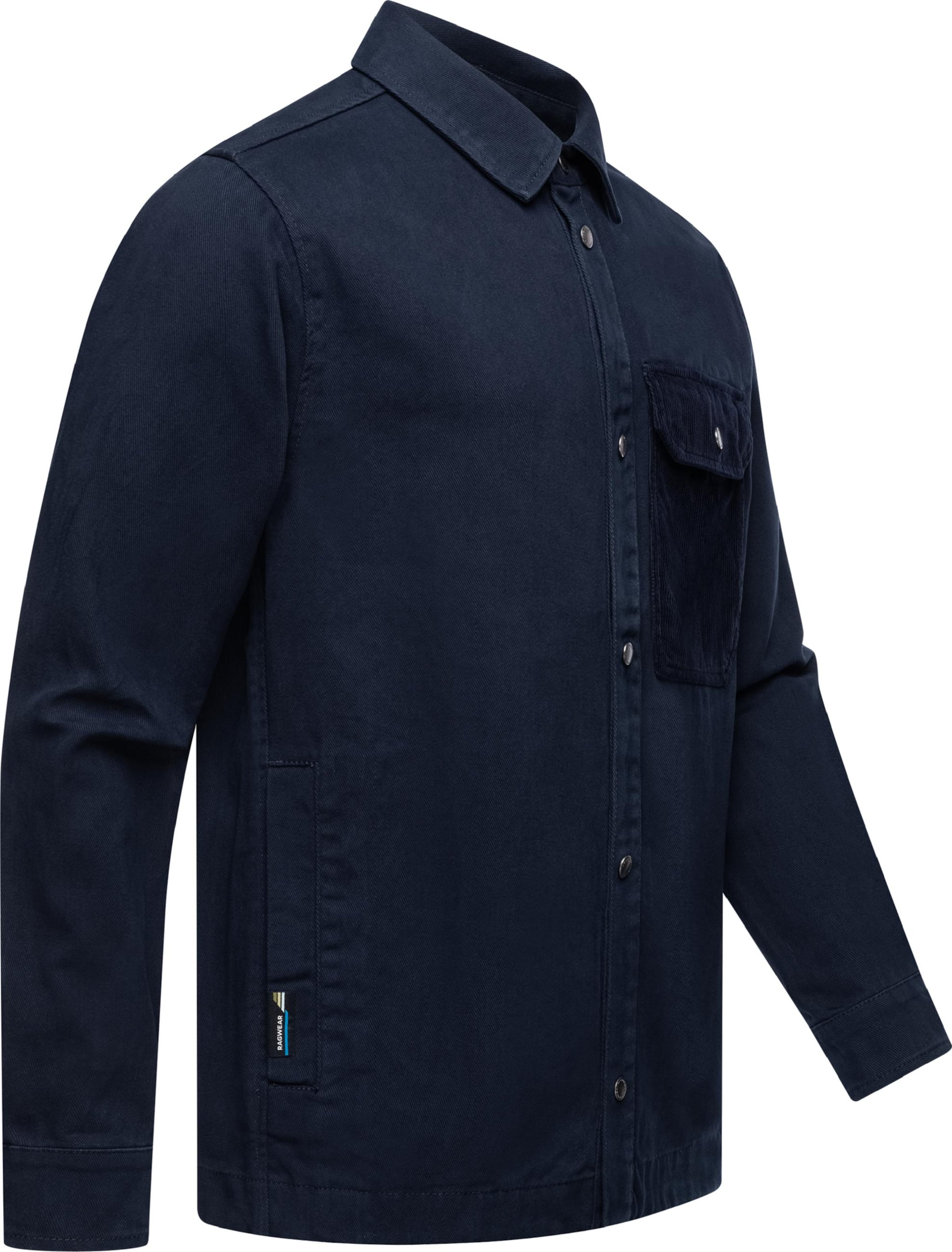 Ragwear Between-Season Jacket 'Garwend' in Blue