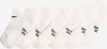 Chaussettes Nike Sportswear en blanc : devant