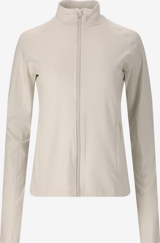Athlecia Outdoorjas in Beige: voorkant
