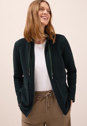 CECIL Knit Cardigan in Green: front