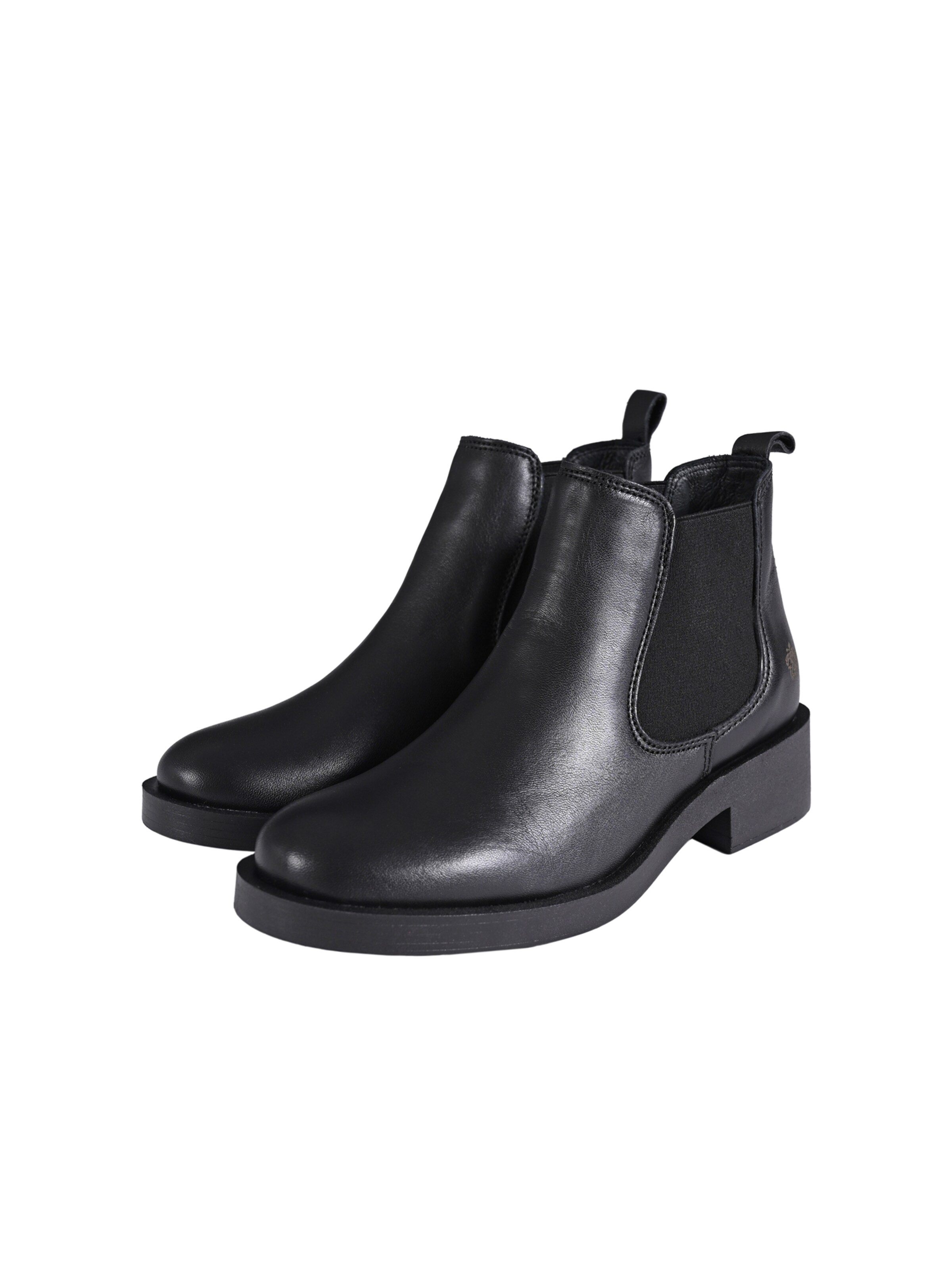 Apple of Eden Chelsea boots 'Simone' in Zwart
