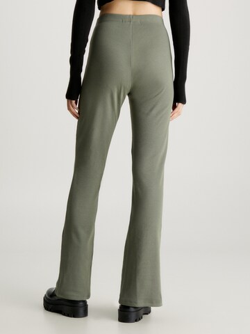 Calvin Klein Jeans Flared Pants in Green