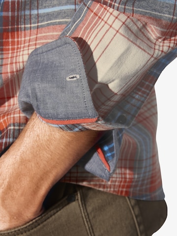 BABISTA Regular fit Button Up Shirt 'Olvar' in Red