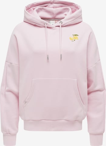 Felpa 'Pirita' di Ragwear in rosa: frontale
