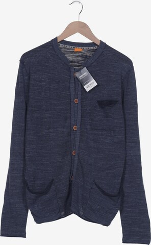 BOSS Orange Sweater & Cardigan in L in Blue: front