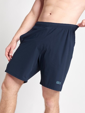 SPORTKIND Regular Workout Pants 'Performance' in Blue