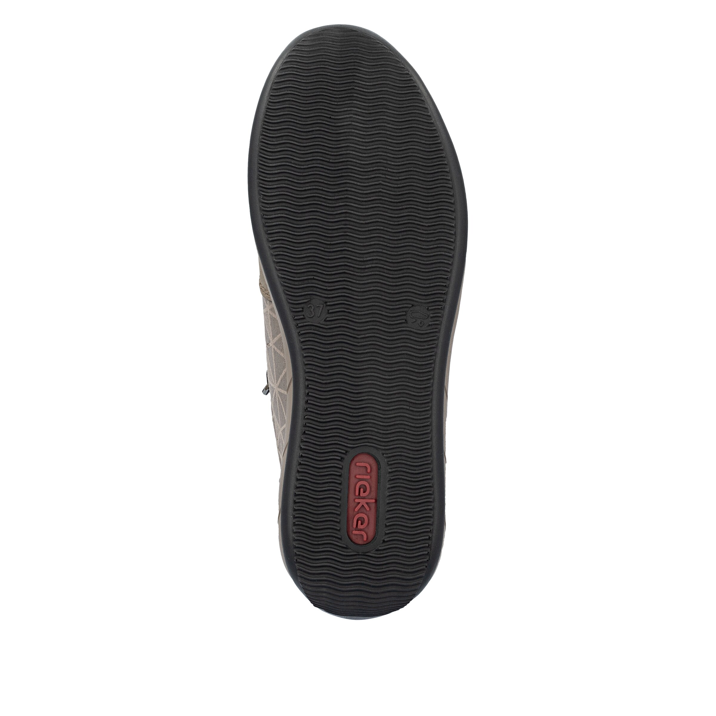 Baskets basses Rieker en beige