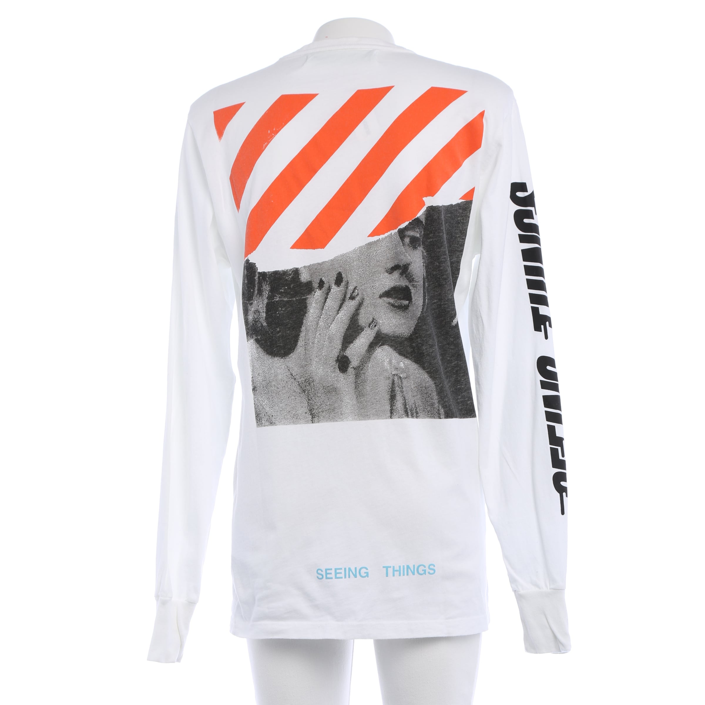 Off-White Button Up Shirt in M in White