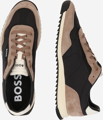 BOSS Black Sneakers low 'Zayn' i beige