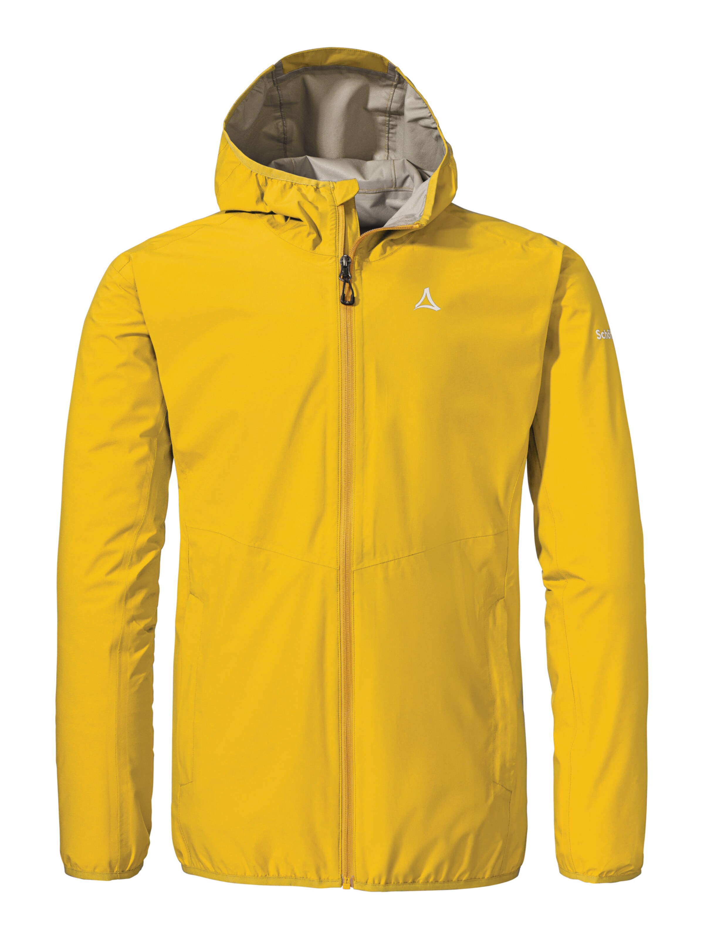 Schöffel Outdoorjas ' Hiking Jacket Style Migandi MNS ' in Geel: voorkant