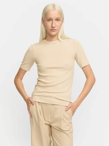 Maglietta 'Fenja' di Soft Rebels in beige: frontale