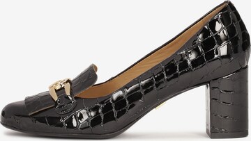 Kazar - Zapatos con plataforma en negro: frente