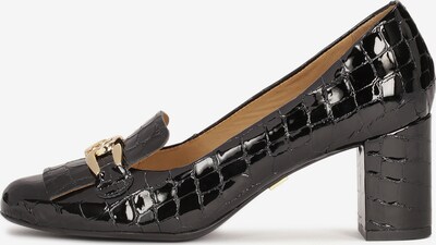 Kazar Zapatos con plataforma en oro / negro, Vista del producto