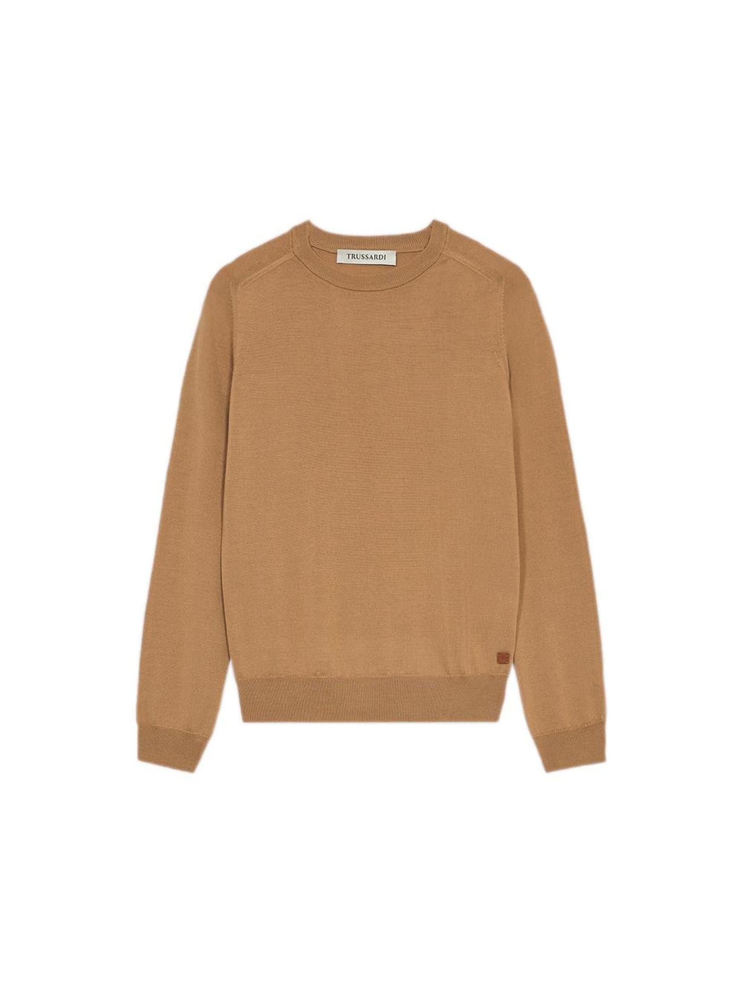 Trussardi Trui in Beige: voorkant