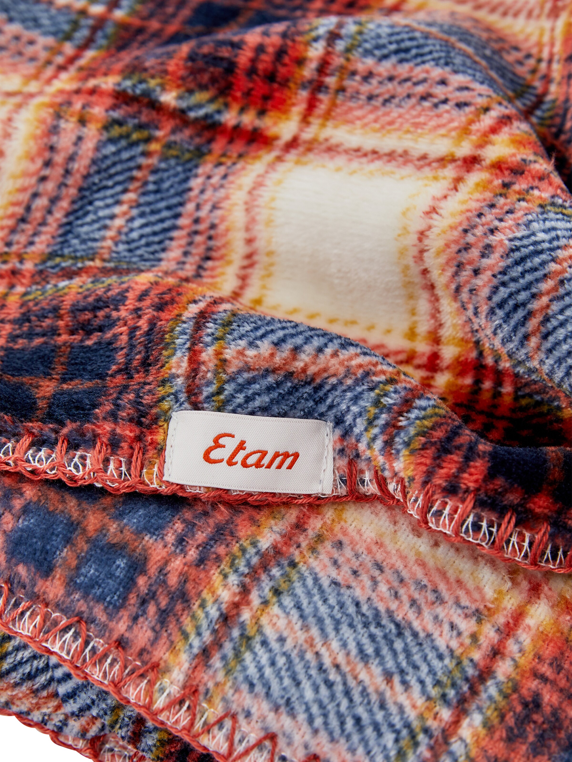 Coperta 'Faron' di ETAM in rosso