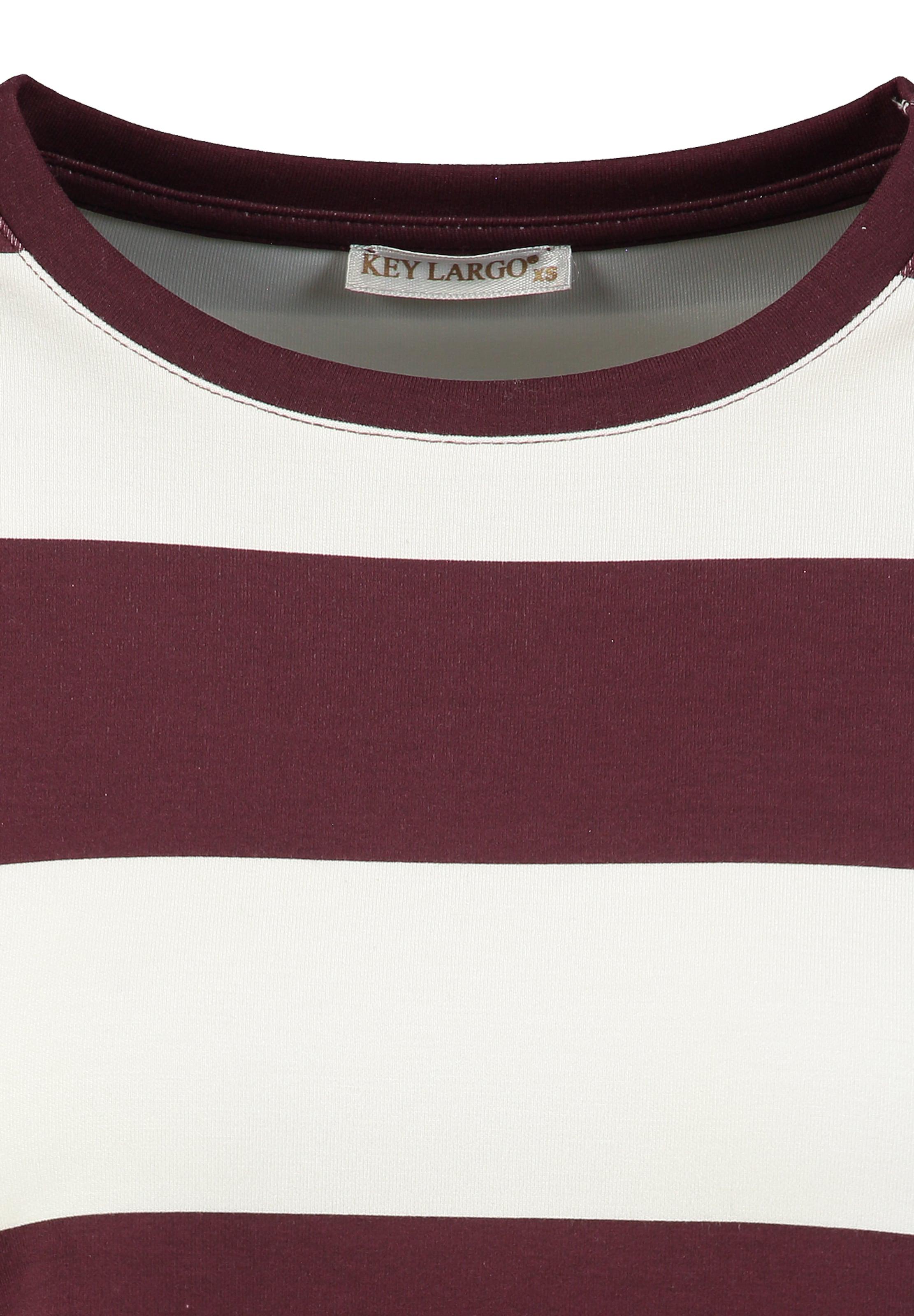 Key Largo Sweatshirt 'HAMPTON' i röd