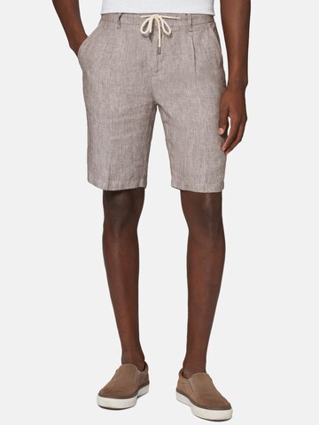 Boggi Milano Slimfit Shorts in Beige: predná strana