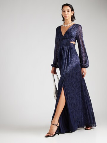Robe de soirée SWING en bleu