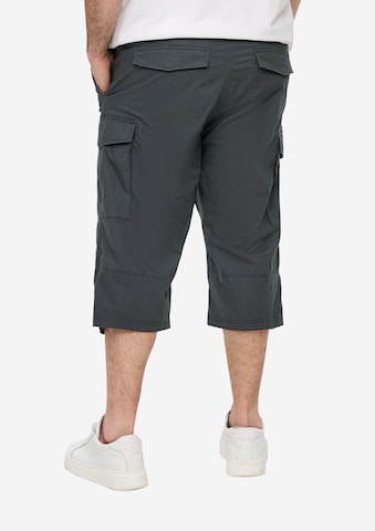 s.Oliver Men Big Sizes Regular Cargo Pants in Grey