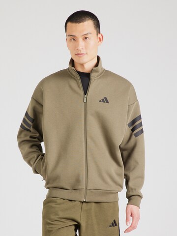 ADIDAS SPORTSWEAR Μπουφάν άσκησης σε πράσινο: μπροστά