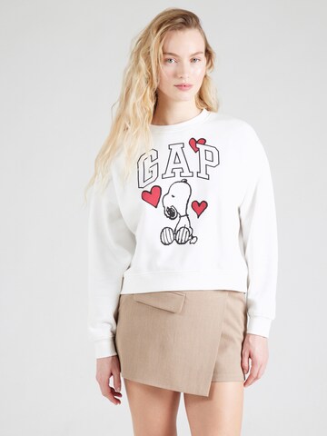 GAP Collegepaita värissä valkoinen: etupuoli