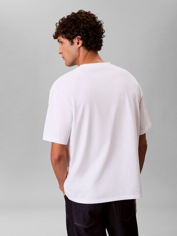 T-Shirt 'Outtakes' Calvin Klein en blanc