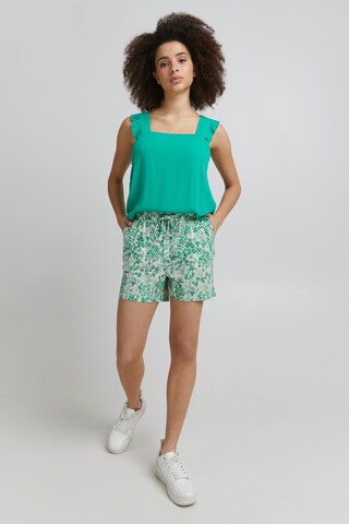 ICHI - regular Pantalón 'LISA' en verde