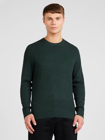 JACK & JONES Sweater 'PERFECT' in Green: front