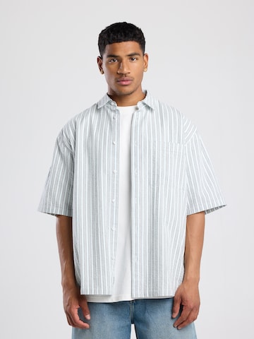 America Today Comfort fit Button Up Shirt in Grey: front