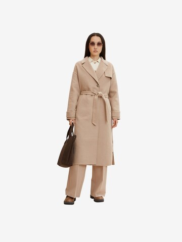 TOM TAILOR Välikausitakki värissä beige