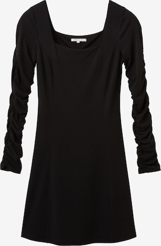 TOM TAILOR DENIM Dress in Black: front