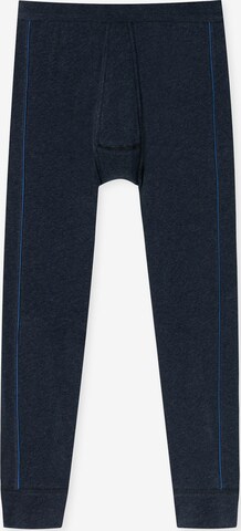 SCHIESSER Lange onderbroek 'Essentials' in Blauw: voorkant