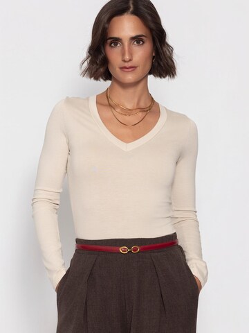 SASSYCLASSY Shirt‌ in Beige
