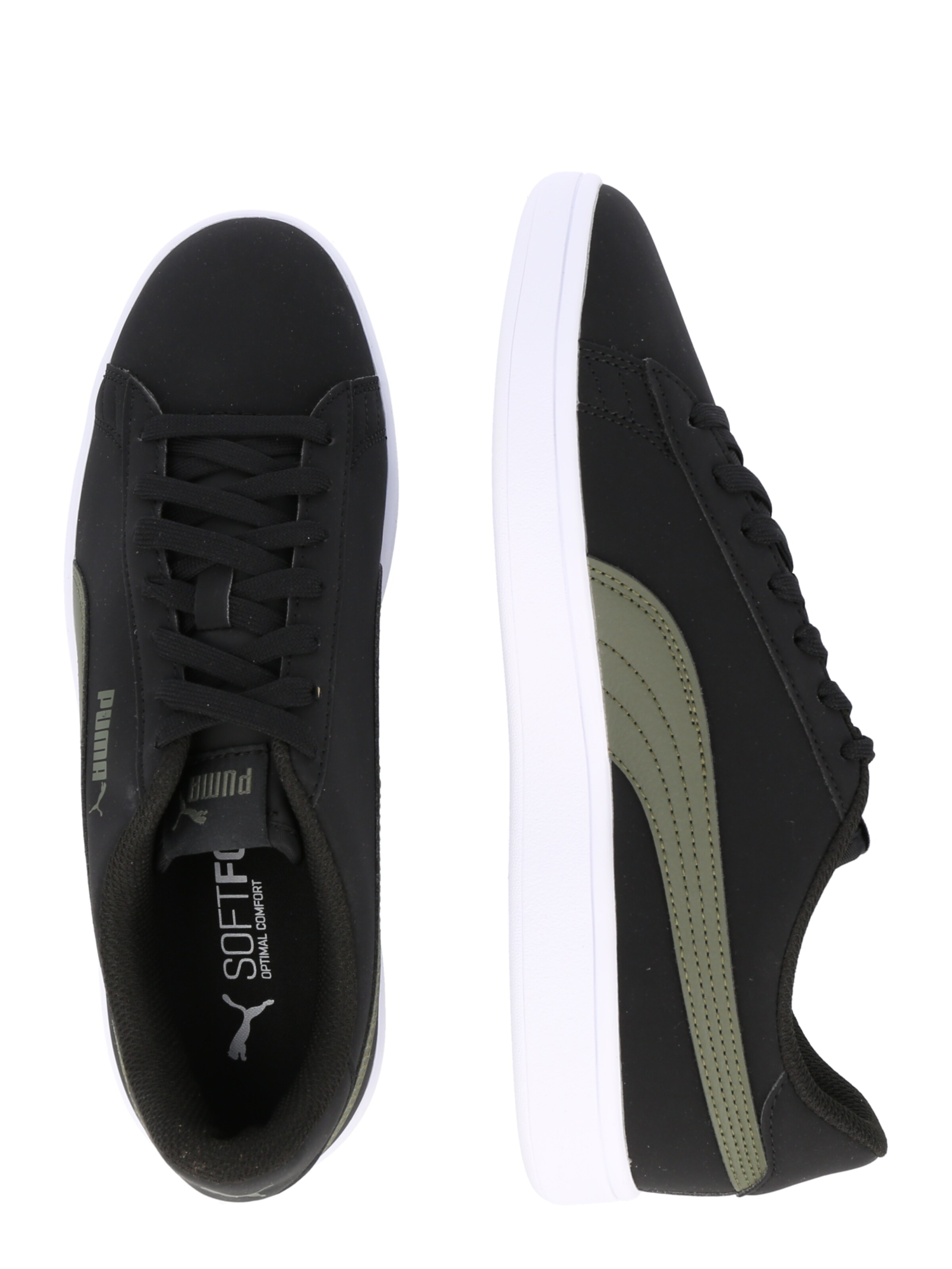 PUMA Sneaker 'Smash V2 Buck' in Schwarz