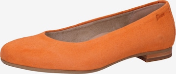 SIOUX Ballet Flats in Orange: front