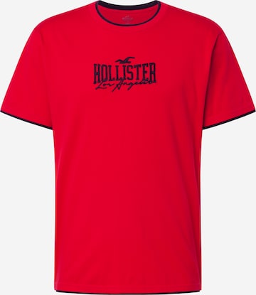 HOLLISTER T-Shirt in Rot: predná strana