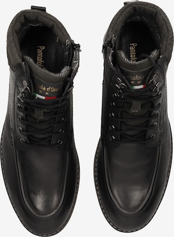 PANTOFOLA D'ORO Lace-Up Boots 'Massi' in Black