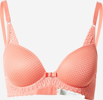 TRIUMPH Push-up BH 'Aura Spotlight' in Orange: predná strana