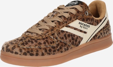 Dockers by GerliNiske tenisice - smeđa boja: prednji dio