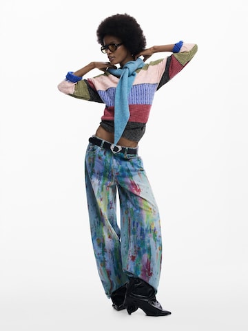 zils Desigual Platas staras Džinsi