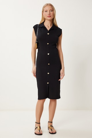 Happiness İstanbul - Vestido de punto en negro