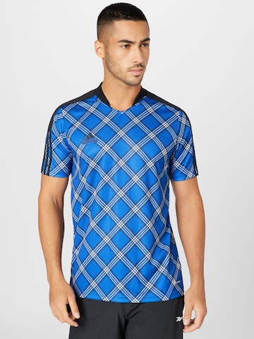 ADIDAS SPORTSWEAR Performance Shirt 'Tiro' in Blue: front