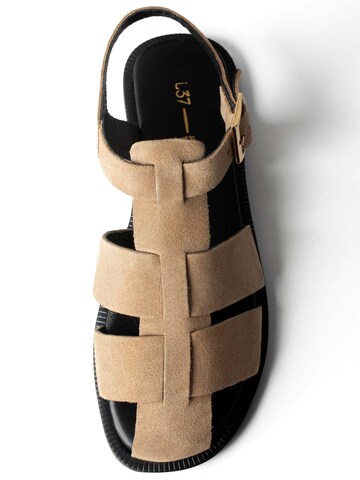 Chaussure basse 'BREATH OF SUMMER' L37 HANDMADE SHOES en beige