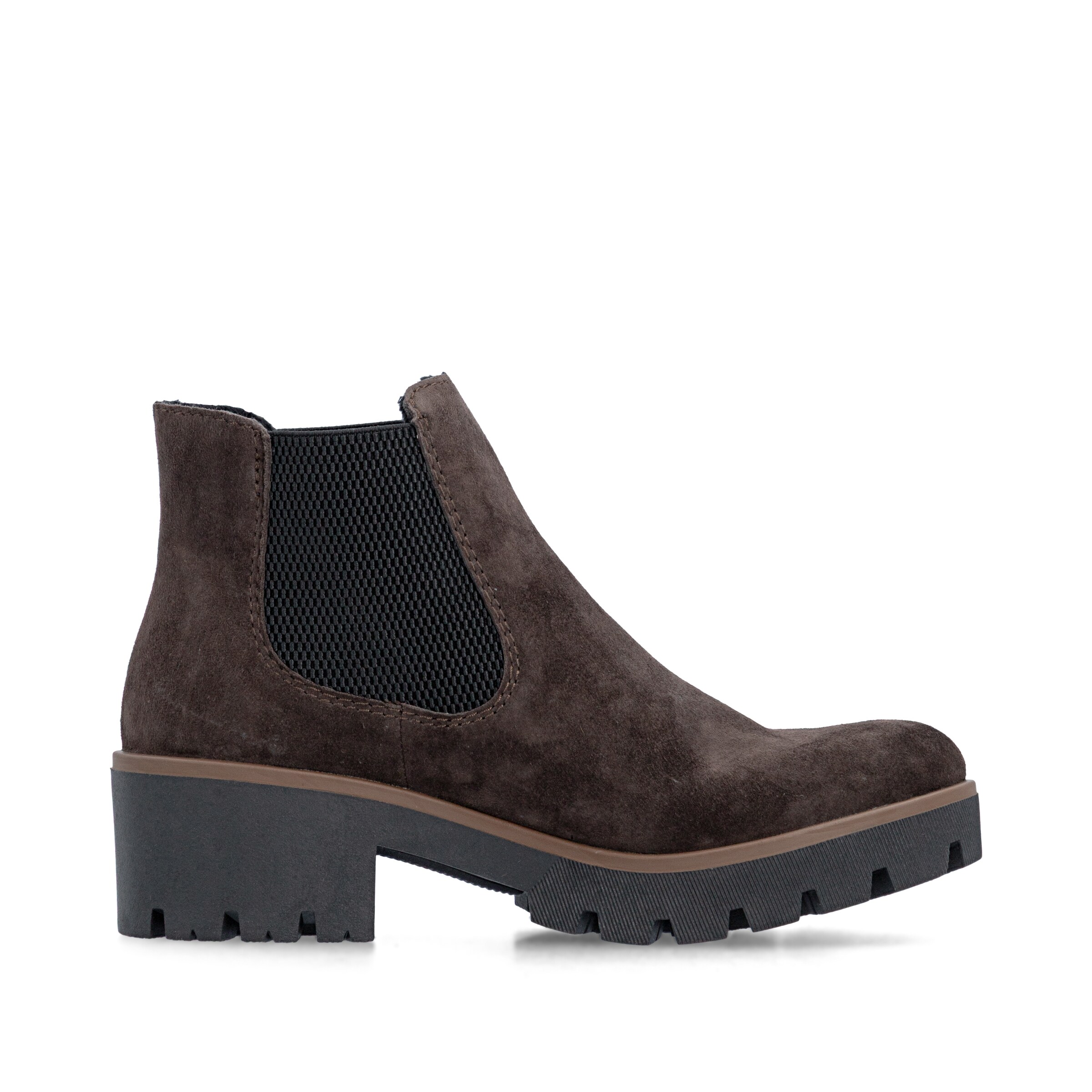 Chelsea Boots Rieker en marron