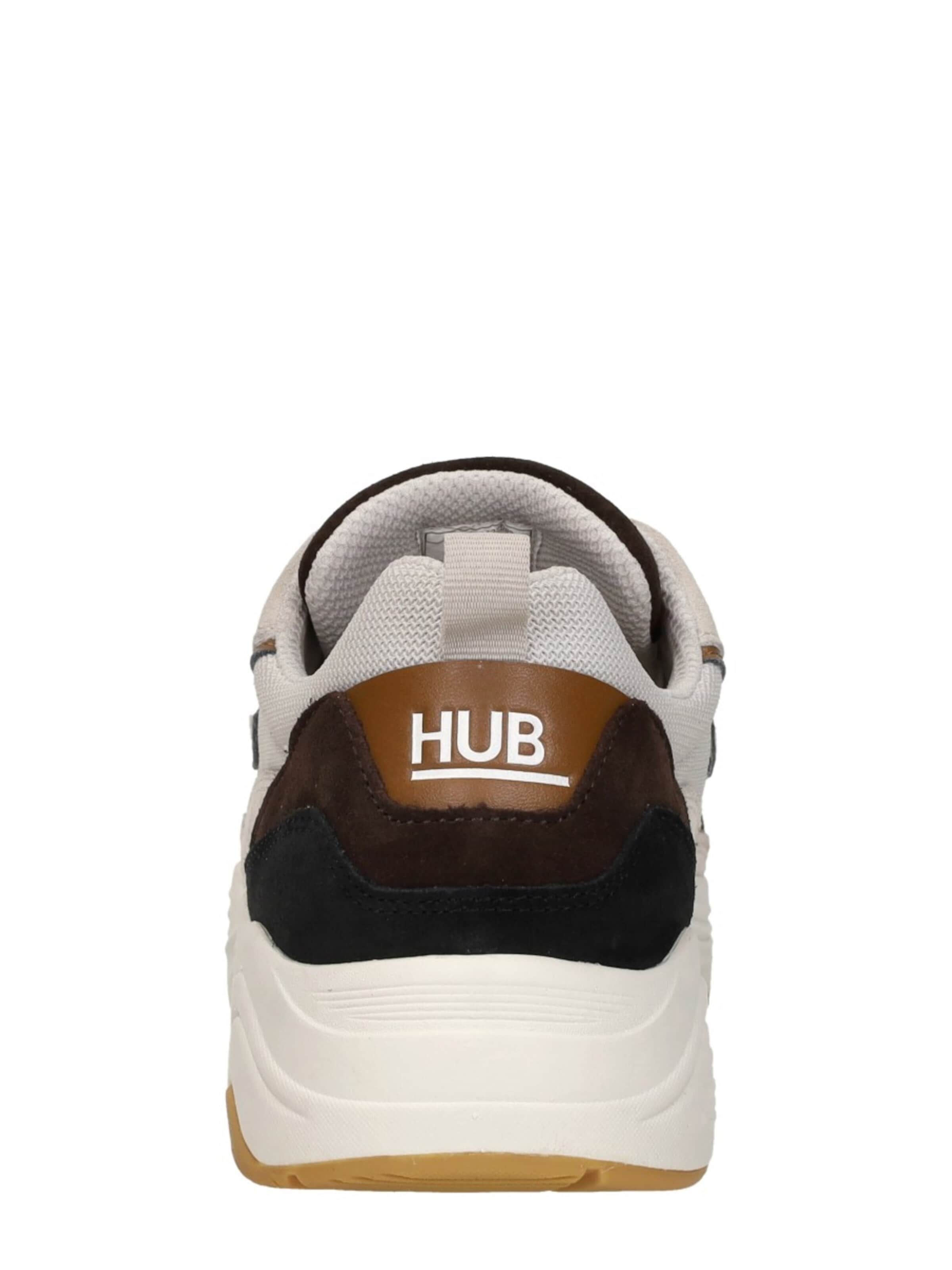 Baskets basses 'Glide' HUB en marron